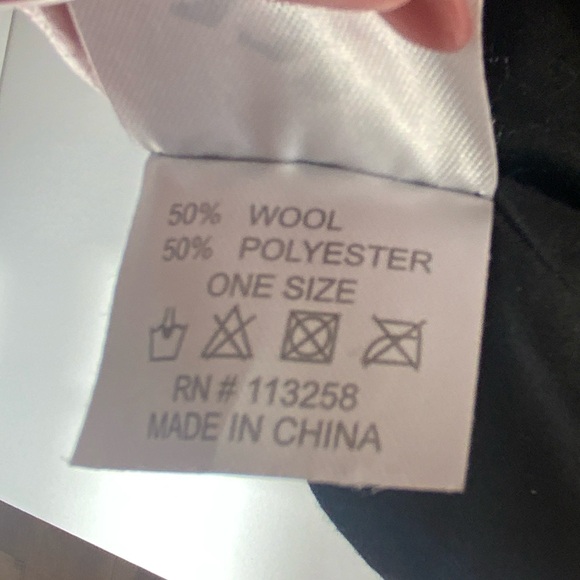 Shred Alert VTG Black Wool Snow Boarding Cadet Cap Hat - Picture 12 of 13